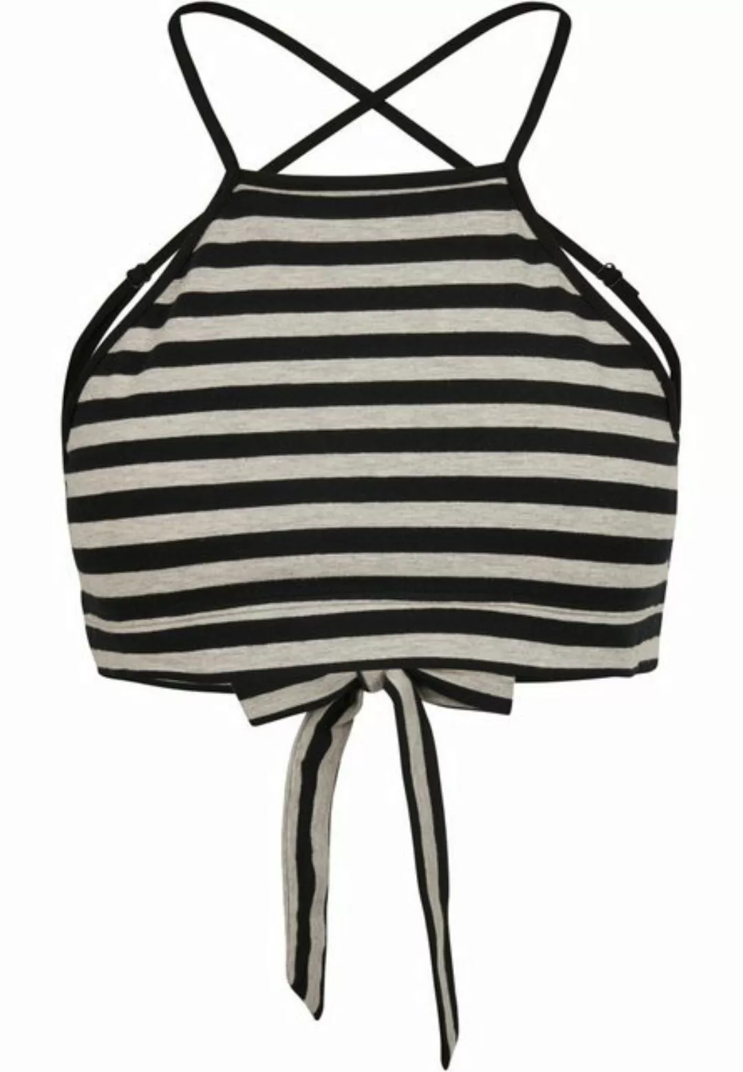 URBAN CLASSICS Tanktop TB2600 - Ladies Triangle Top black/grey XS günstig online kaufen