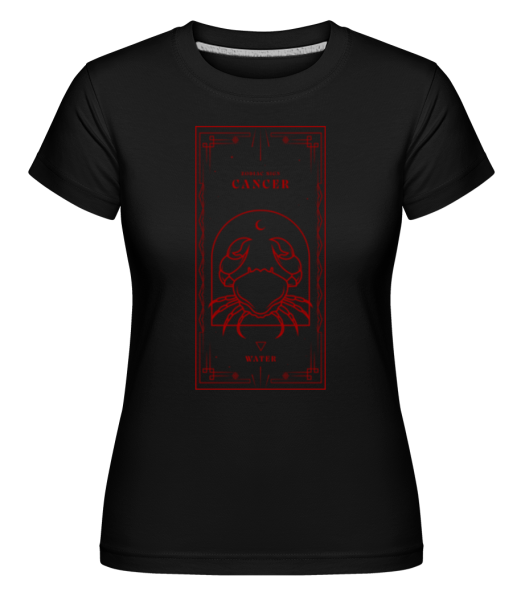 Art Deco Zodiac Sign Cancer · Shirtinator Frauen T-Shirt günstig online kaufen