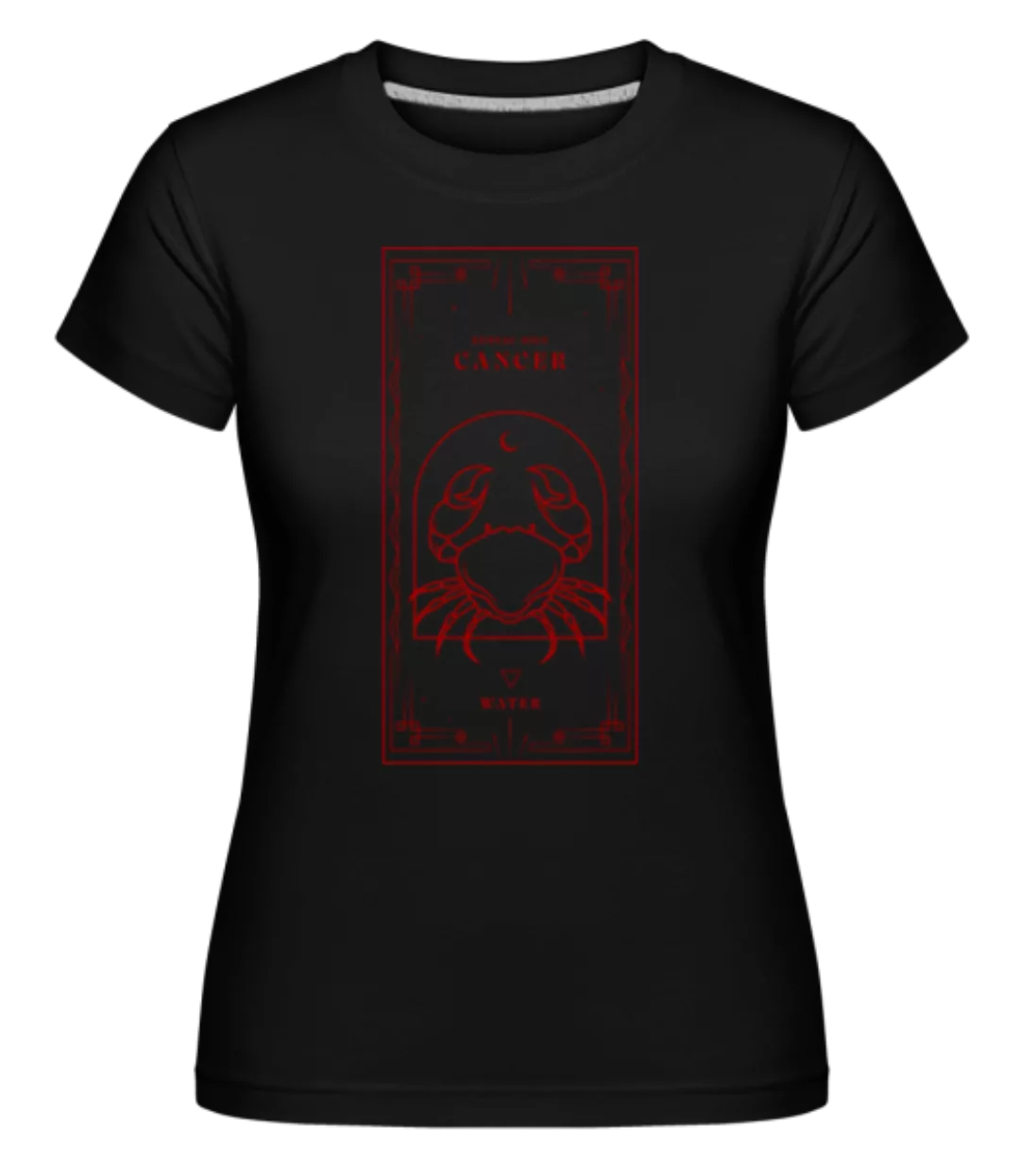 Art Deco Zodiac Sign Cancer · Shirtinator Frauen T-Shirt günstig online kaufen