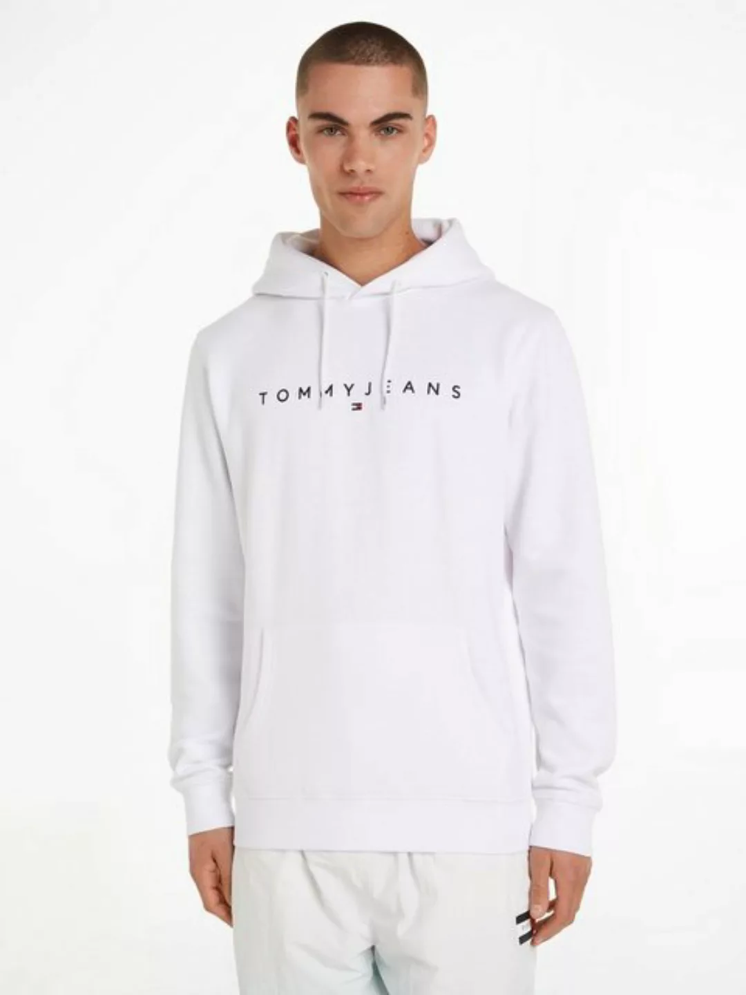 Tommy Jeans Kapuzensweatshirt "TJM REG LINEAR LOGO HOODIE EXT", mit Kordel günstig online kaufen