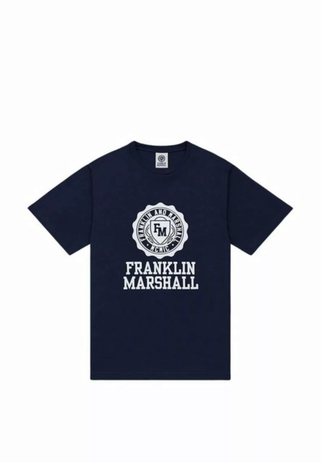 Franklin & Marshall T-Shirt Shirt Kurzarmshirt mit Rundhalsausschnitt und ( günstig online kaufen