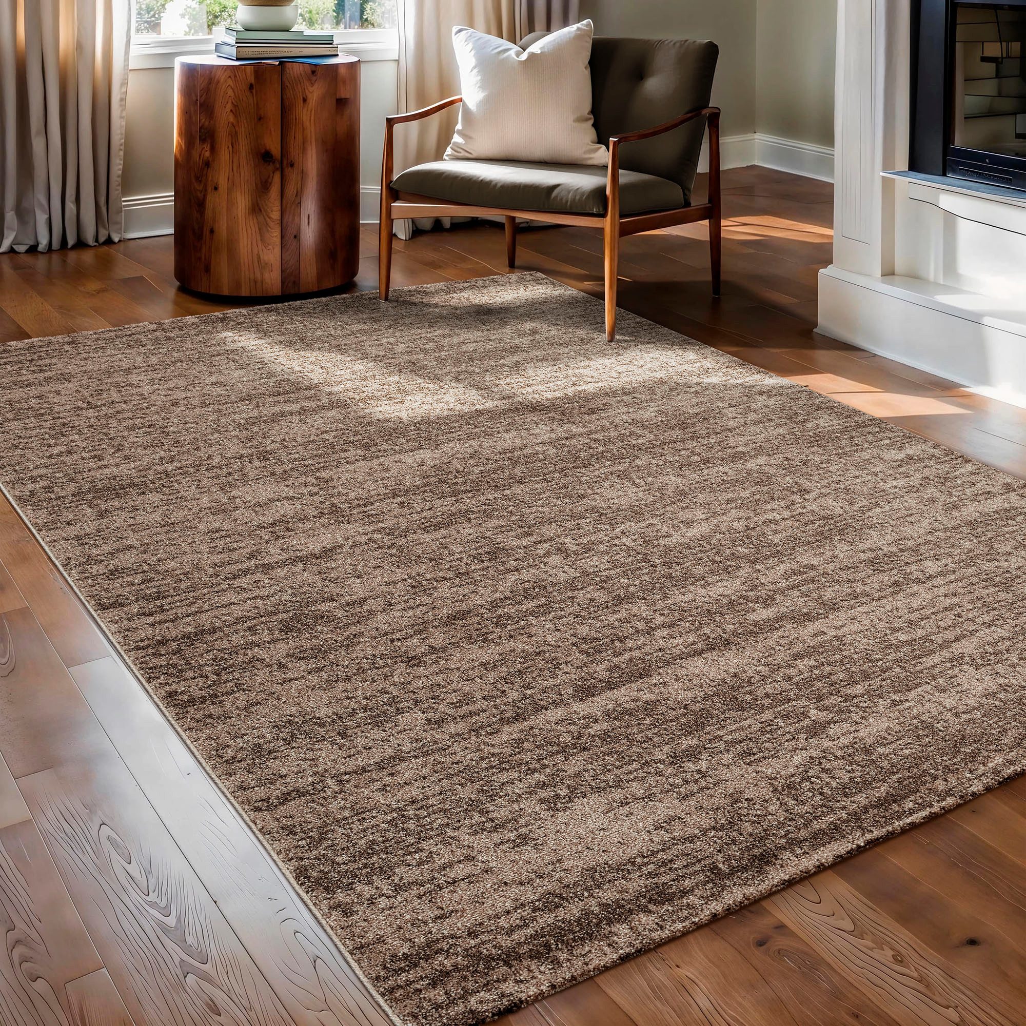 Sanat Teppich »Oslo«, rechteckig, 10 mm Höhe, meliert Kurzflor, Wohnzimmer, günstig online kaufen