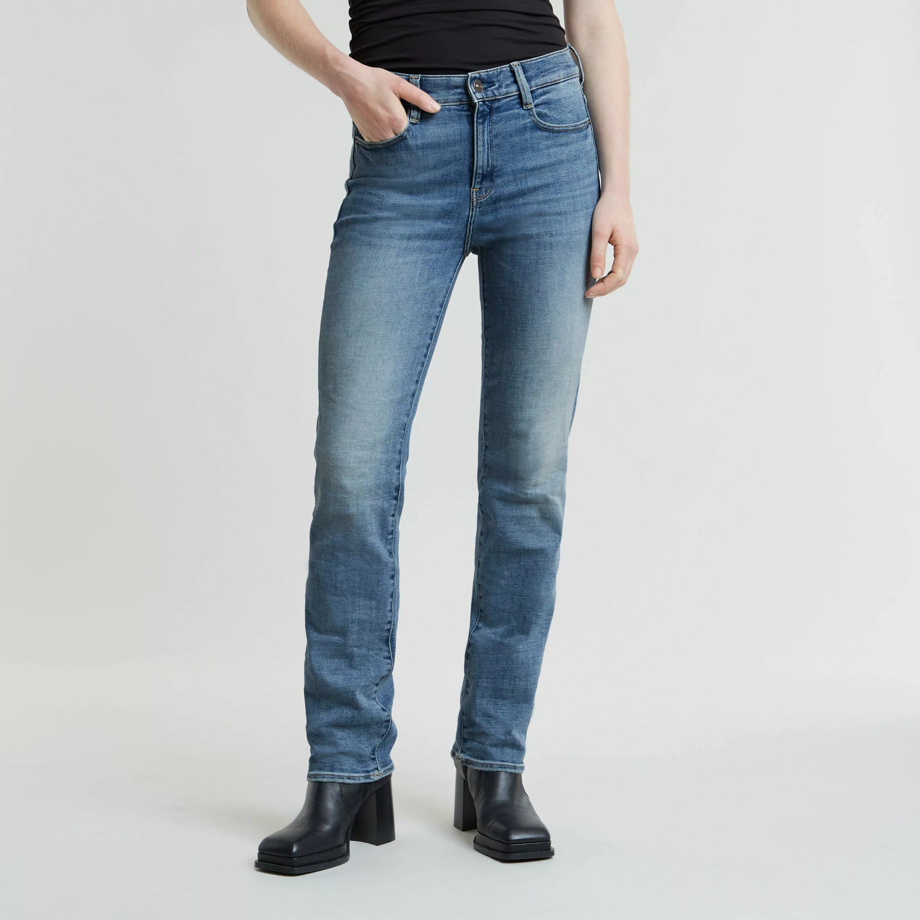 G-STAR Straight-Jeans "Strace Straight Wmn" günstig online kaufen