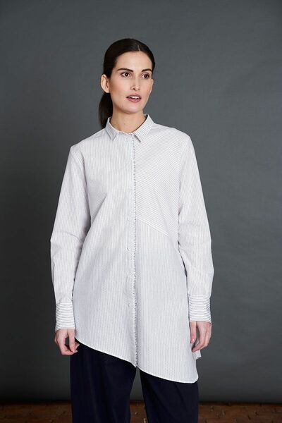 Bluse Salerno Aus Upgecycelter Baumwolle günstig online kaufen