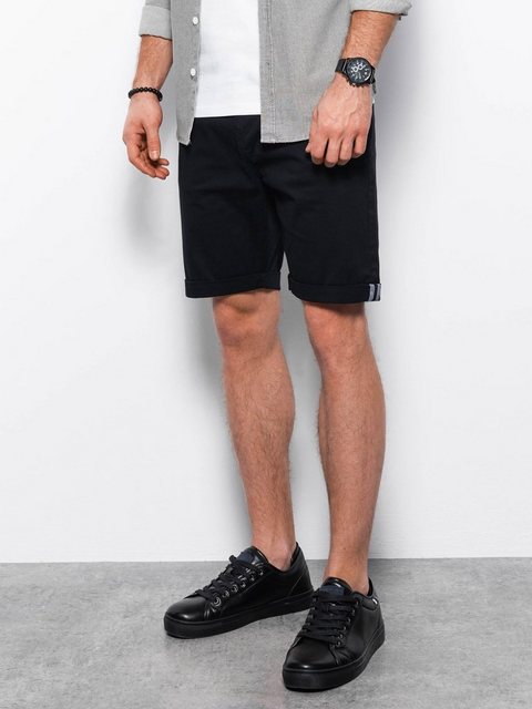 OMBRE Shorts Ombre Chino-Shorts für Herren - schwarz V12 W243 M günstig online kaufen