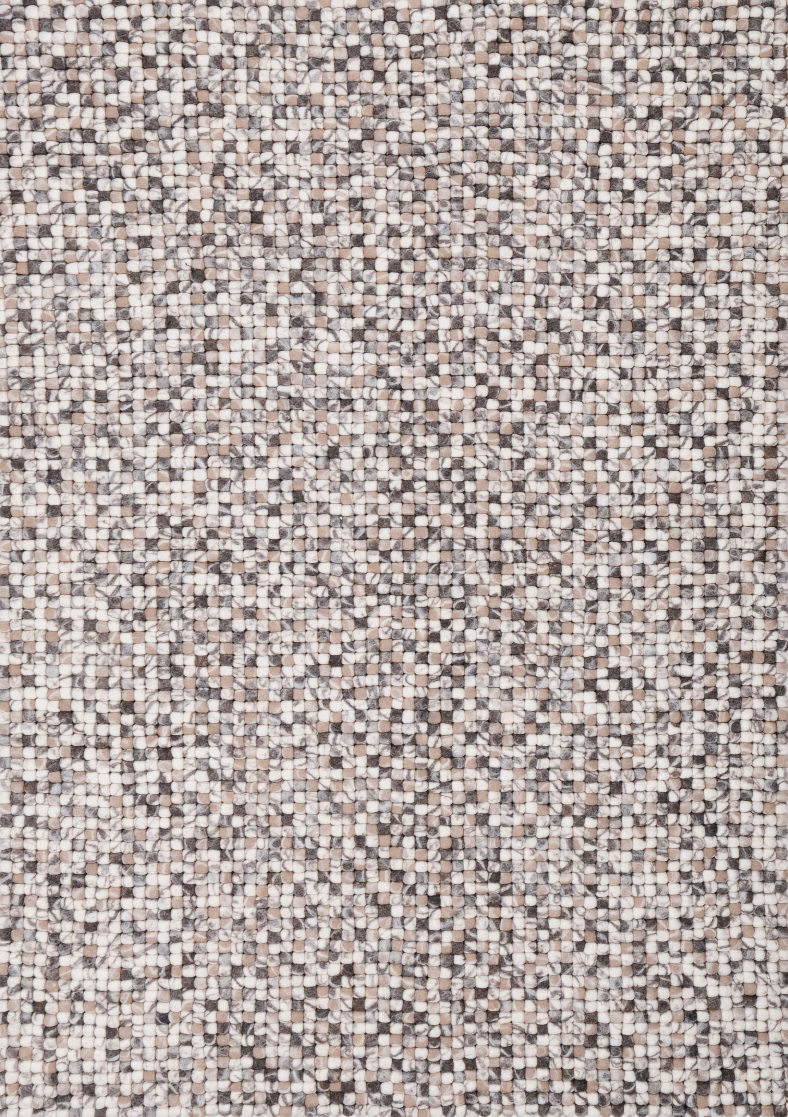 THEKO Wollteppich »Felty 2.2«, rechteckig, 22 mm Höhe, Filzkugel-Teppich, r günstig online kaufen