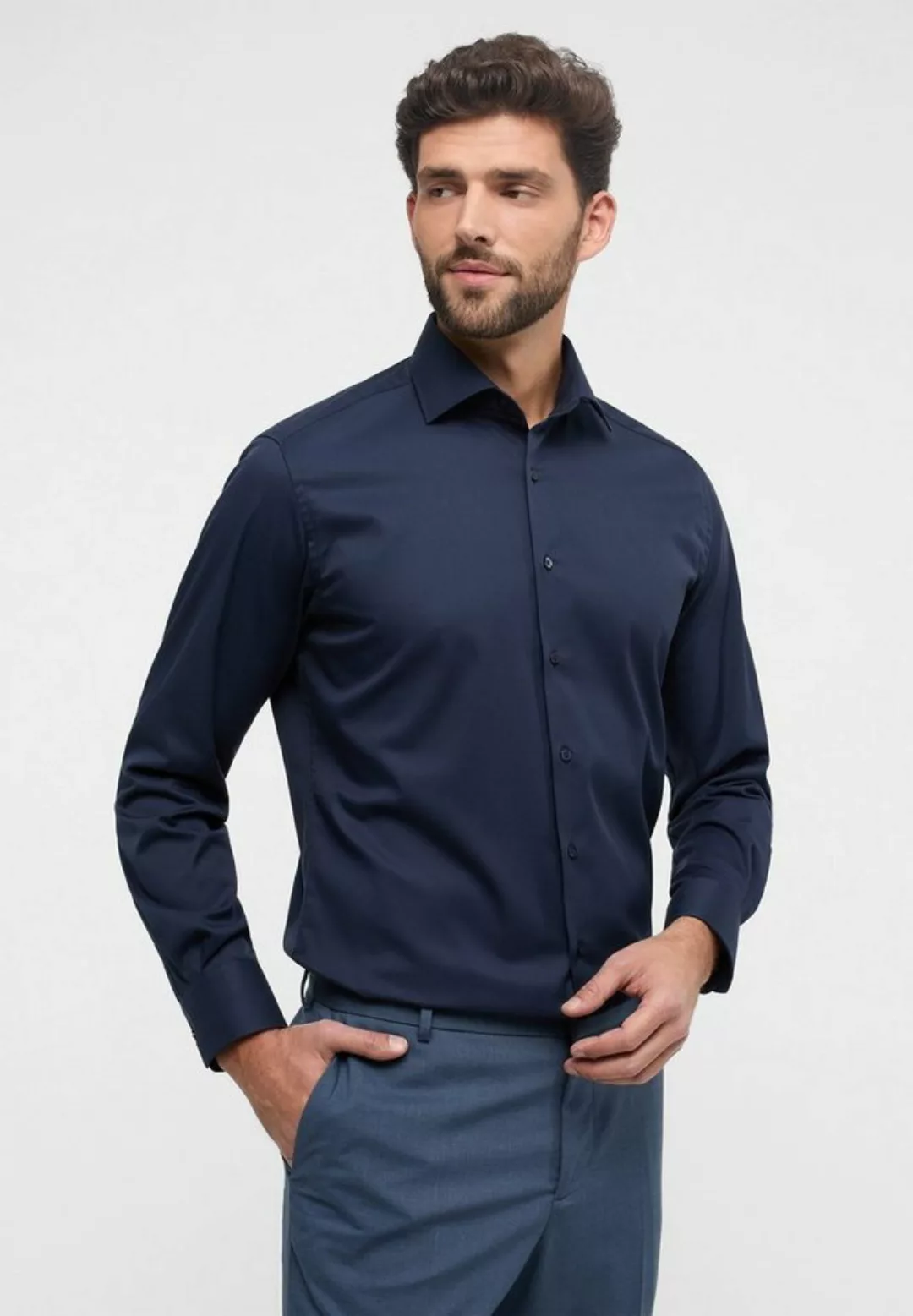 Eterna Langarmhemd MODERN FIT günstig online kaufen