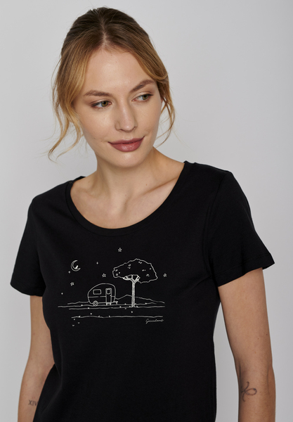 Nature Caravan Loves - T-shirt Für Damen günstig online kaufen