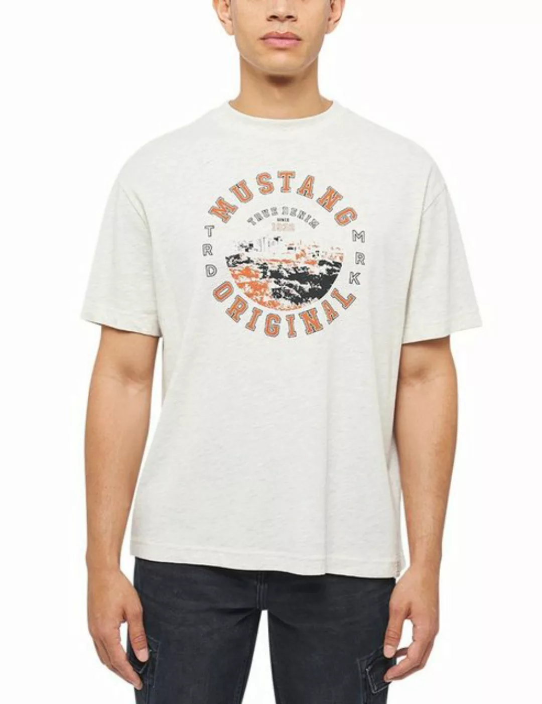 MUSTANG T-Shirt Style Aidan C Print günstig online kaufen