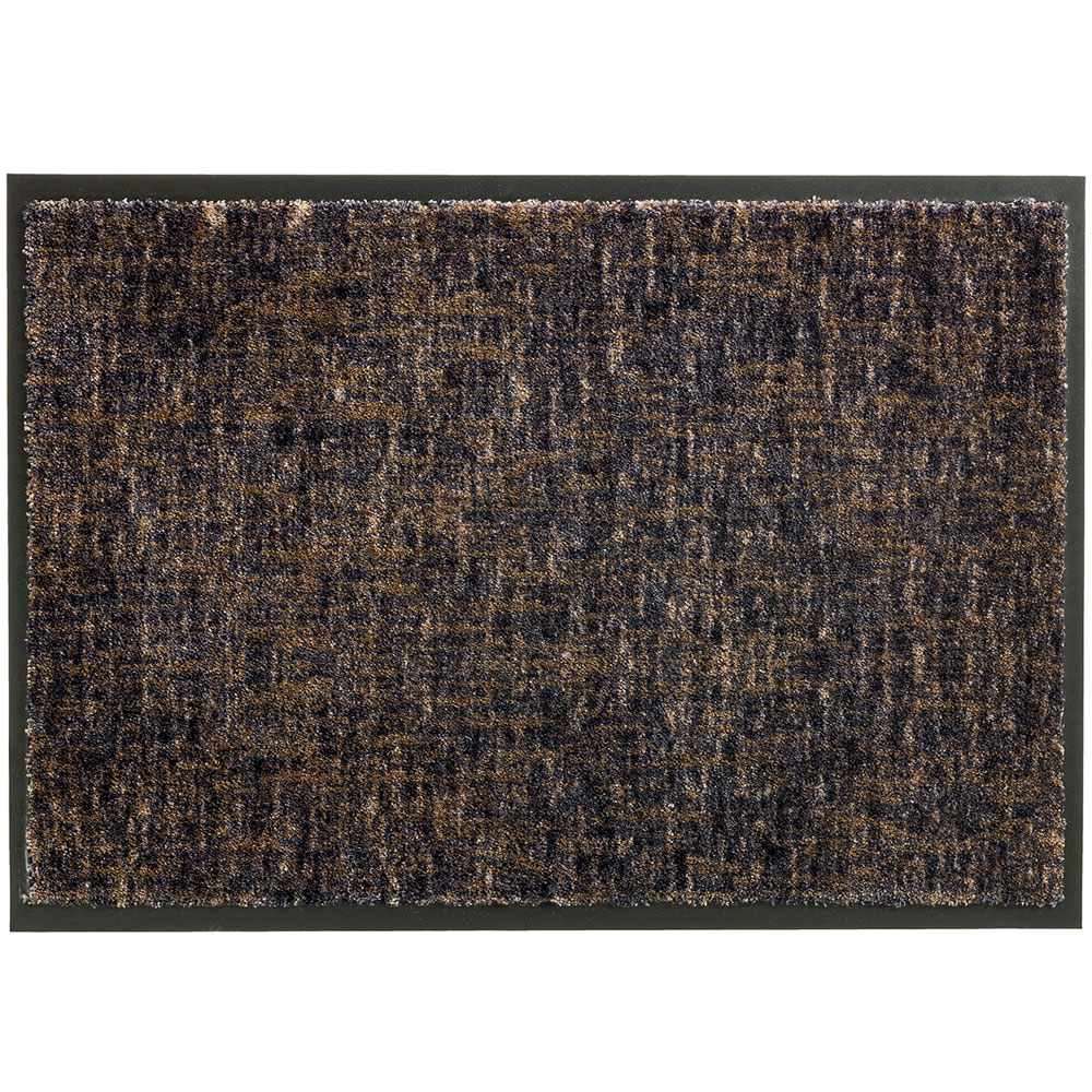 Miami Fußmatte 67x150 cm Gitter anthrazit-taupe günstig online kaufen