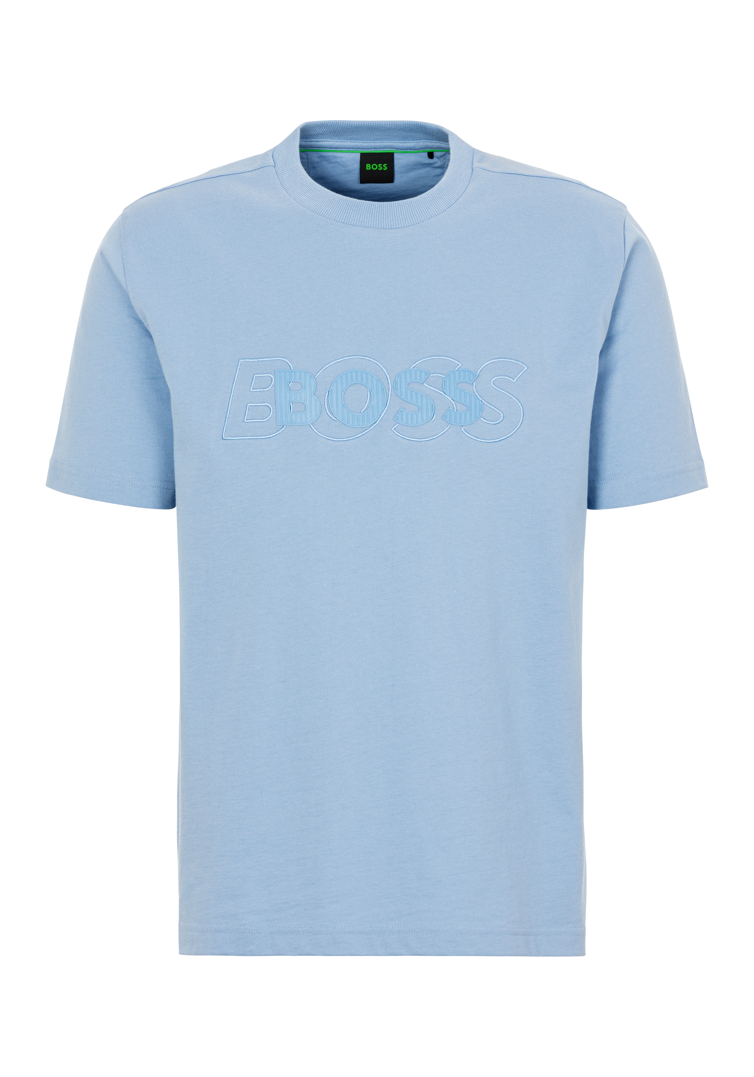 BOSS GREEN T-Shirt "Tee DropNeedle", mit doppeltem BOSS-Logo günstig online kaufen