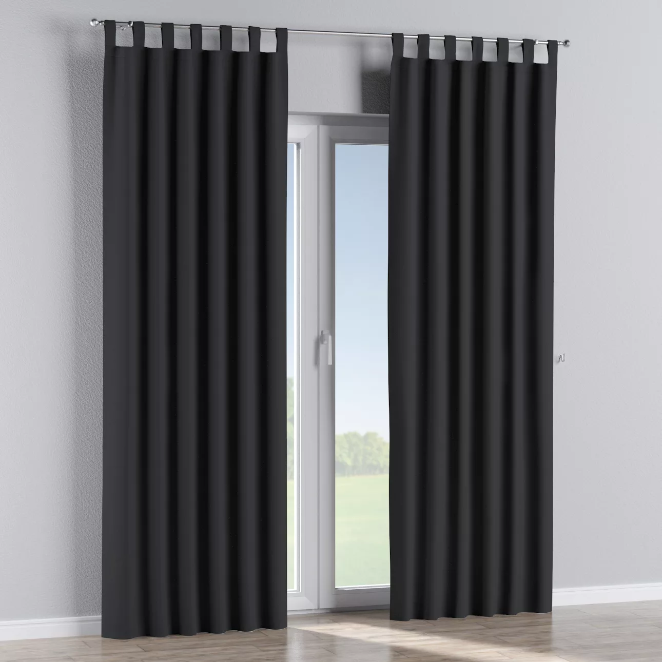 Schlaufenschal, schwarz, Dimout 300 cm (269-99) günstig online kaufen