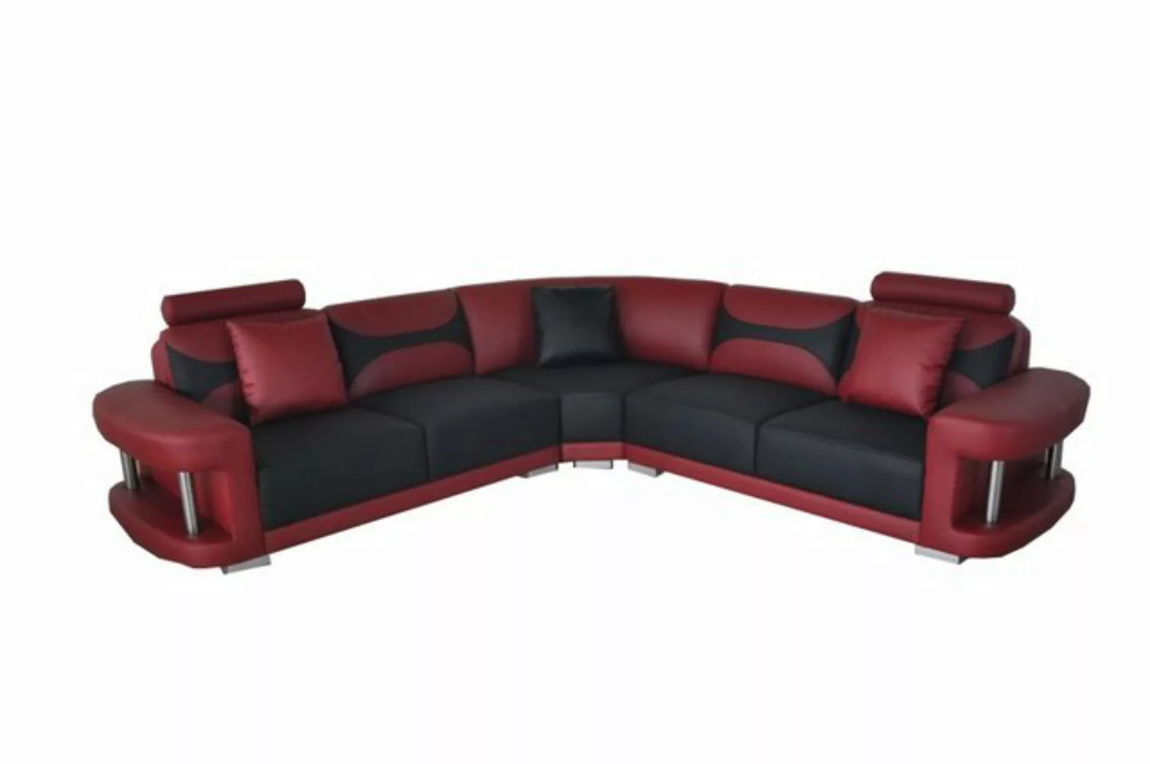 JVmoebel Ecksofa, Leder Modern XXL Couch Wohnlandschaft Ledersofa Sofa L-Fo günstig online kaufen