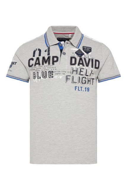 CAMP DAVID Poloshirt aus Baumwolle günstig online kaufen