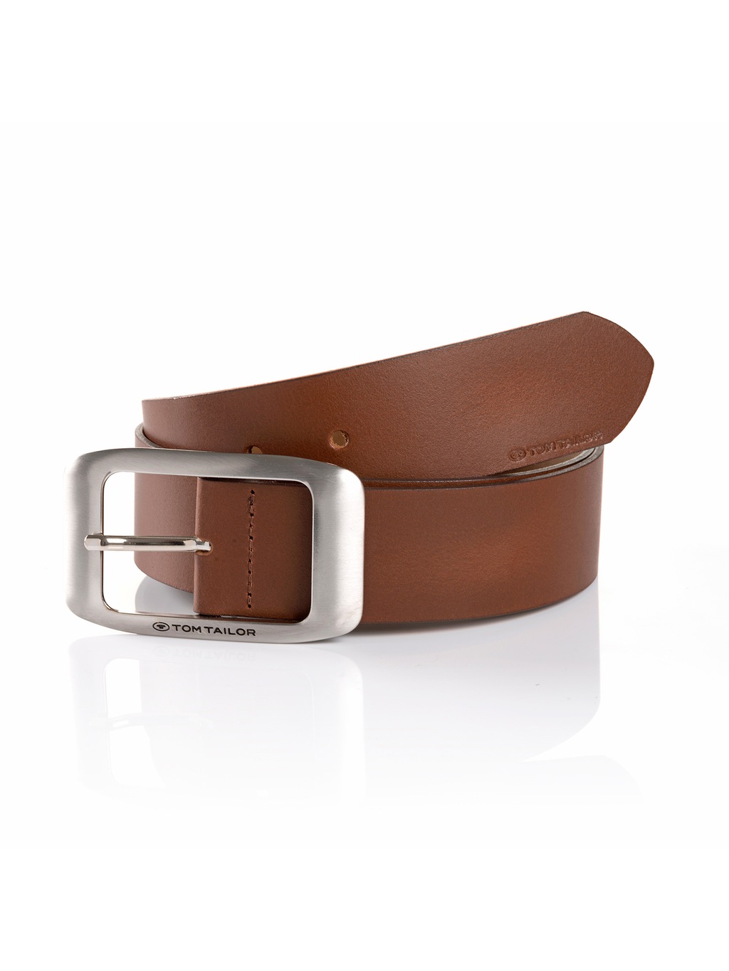 TOM TAILOR Ledergürtel "TTAMY", (1 St.), 4 cm breiter Damengürtel, modisch günstig online kaufen