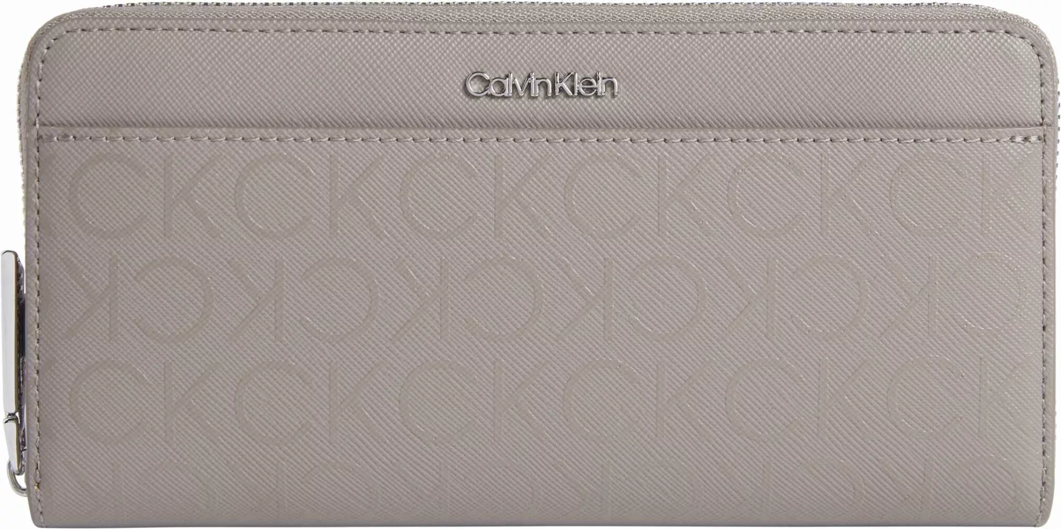 Calvin Klein Geldbörse "CK MUST LG ZIP AROUND MONO" günstig online kaufen