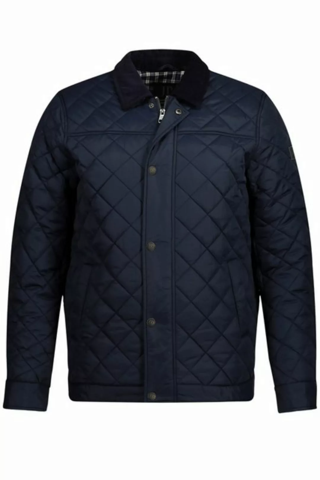 JP1880 Steppjacke Steppjacke Cordkragen Zipper günstig online kaufen