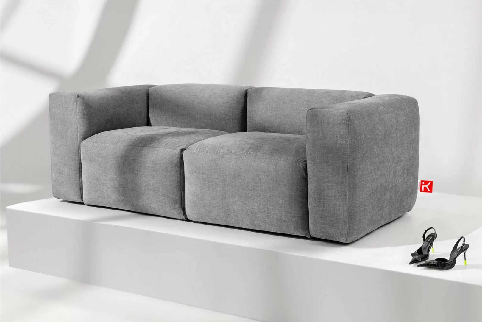 KONSIMO 3-Sitzer BUFFO Einzelsofa, modulares Sofa, hergestellt in der EU, e günstig online kaufen