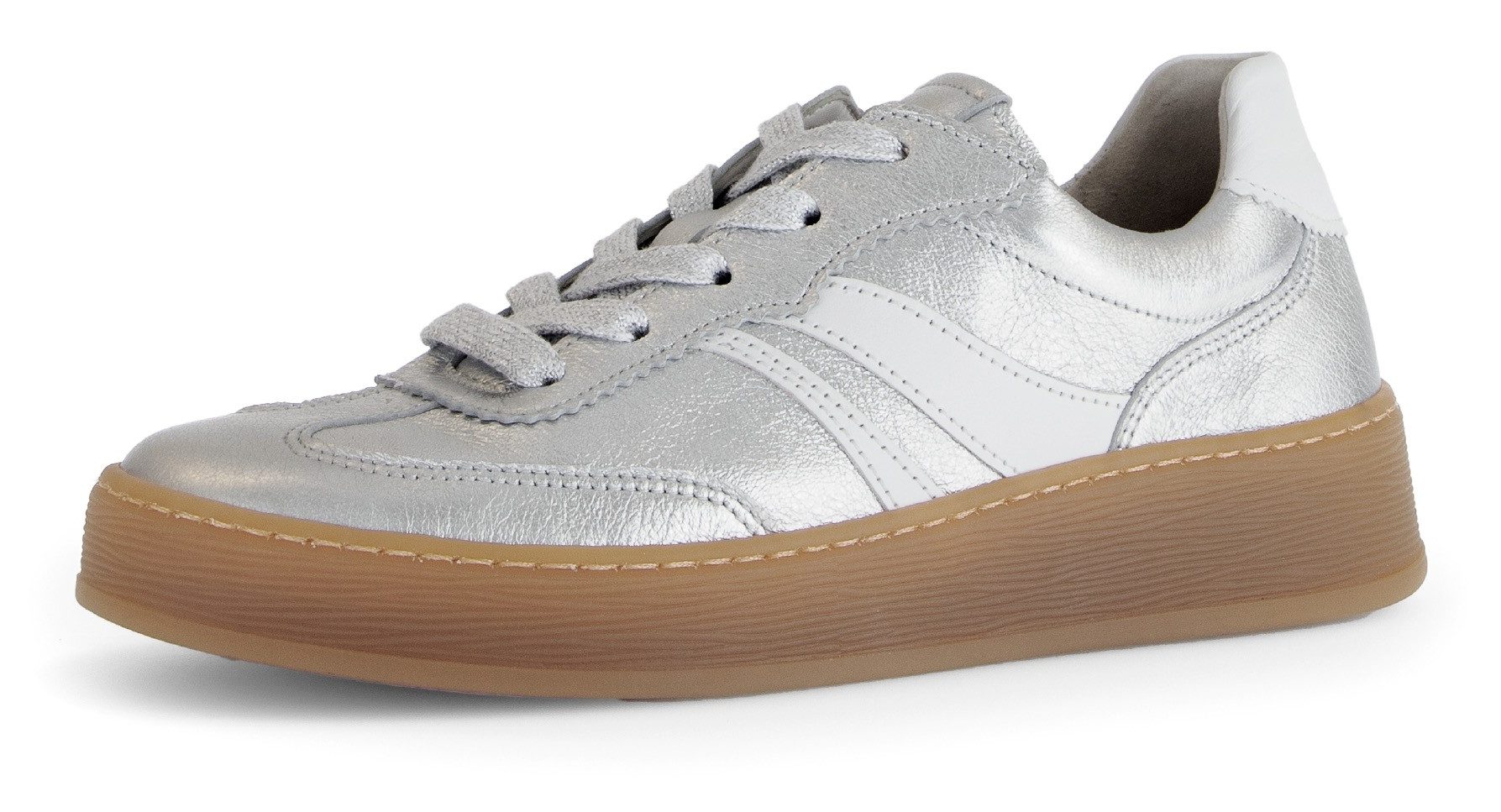Gabor FLORENZ Plateausneaker, Freizeitschuh, Halbschuh, Schnürer günstig online kaufen