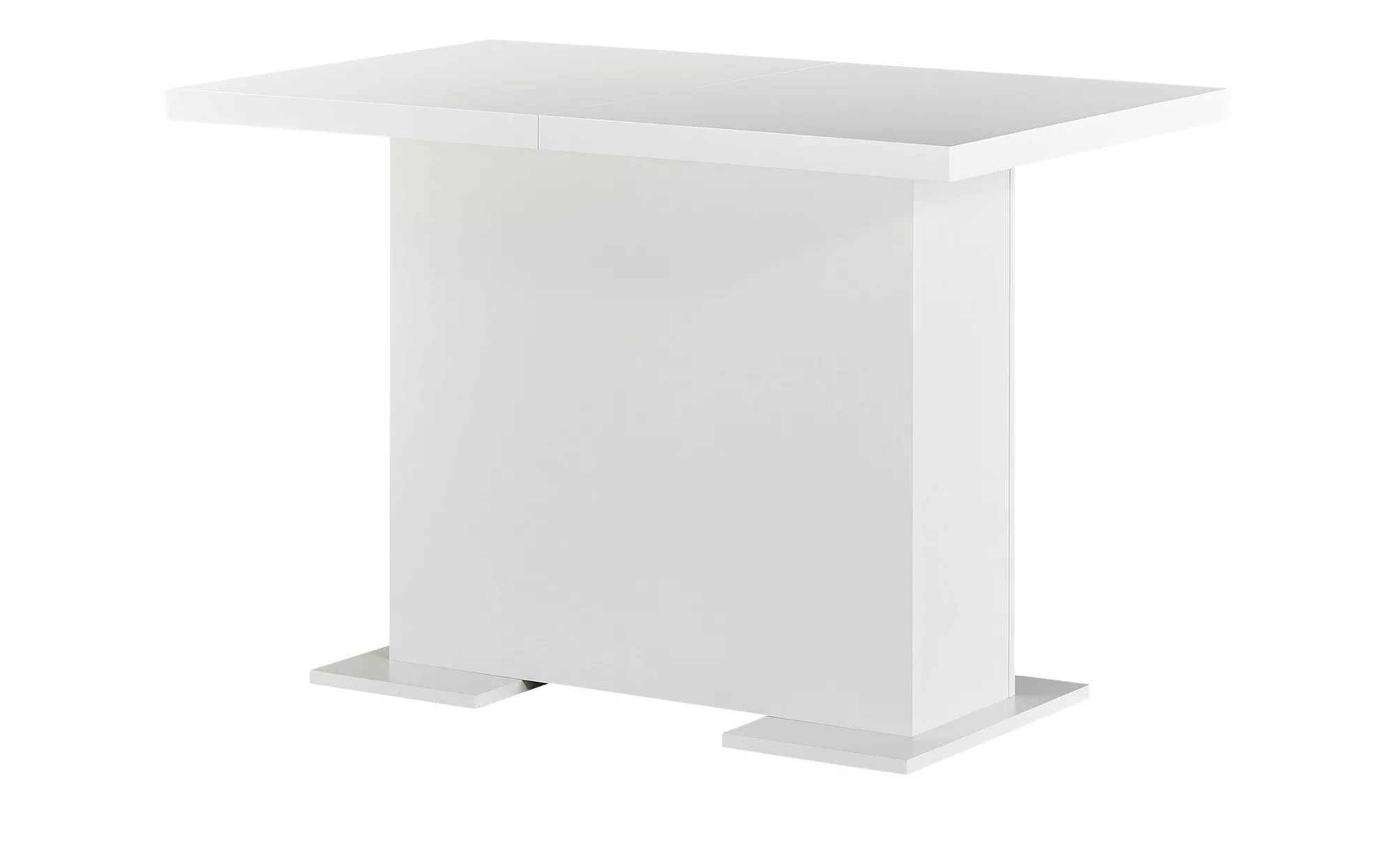 Esstisch ausziehbar - weiß - 70 cm - 75 cm - Tische > Esstische - Möbel Kra günstig online kaufen