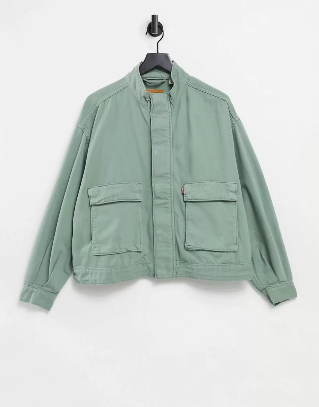 Levi's – Utility-Jacke in Khaki-Grün günstig online kaufen