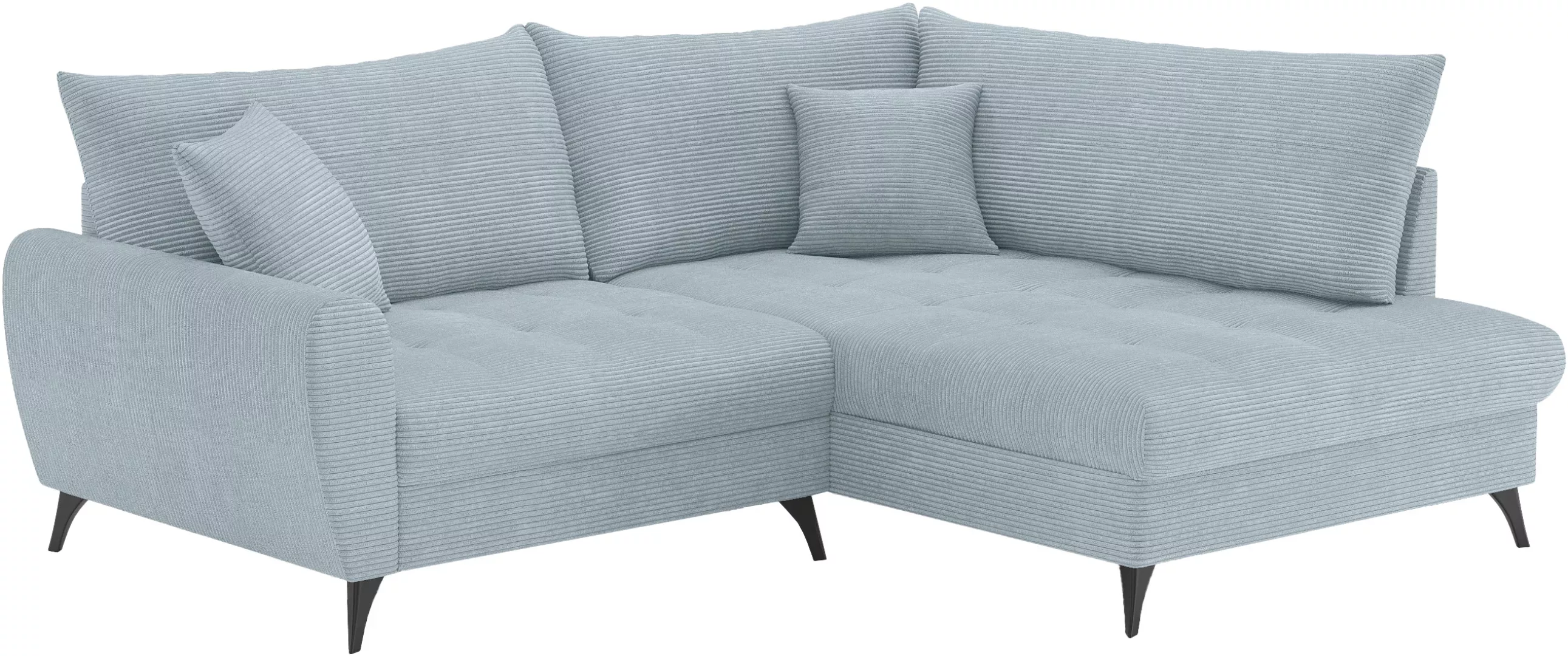 Mr. Couch Ecksofa "Blackburn II L-Form", Wahlweise mit Kaltschaumpolsterung günstig online kaufen