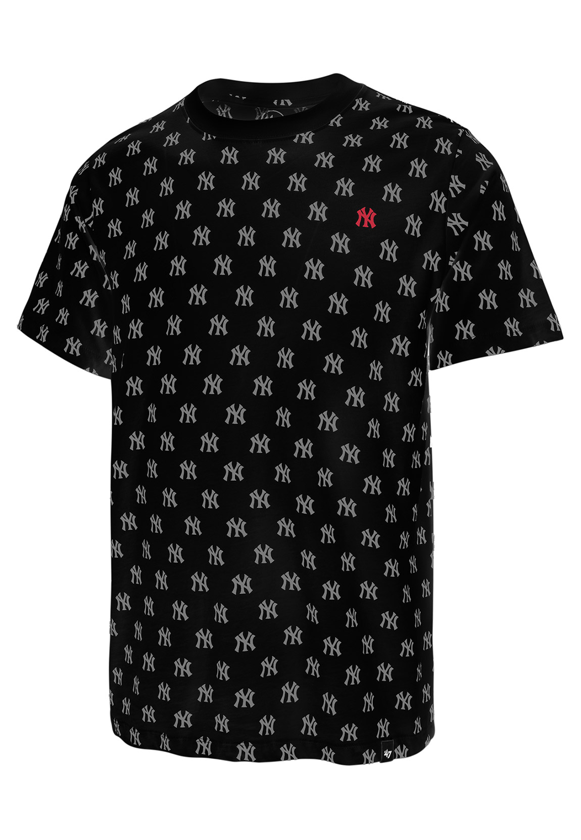 47 Brand Herren T-Shirt Repeat Logo 47 Echo Tee NY YANKEES 545524 Jet Black günstig online kaufen