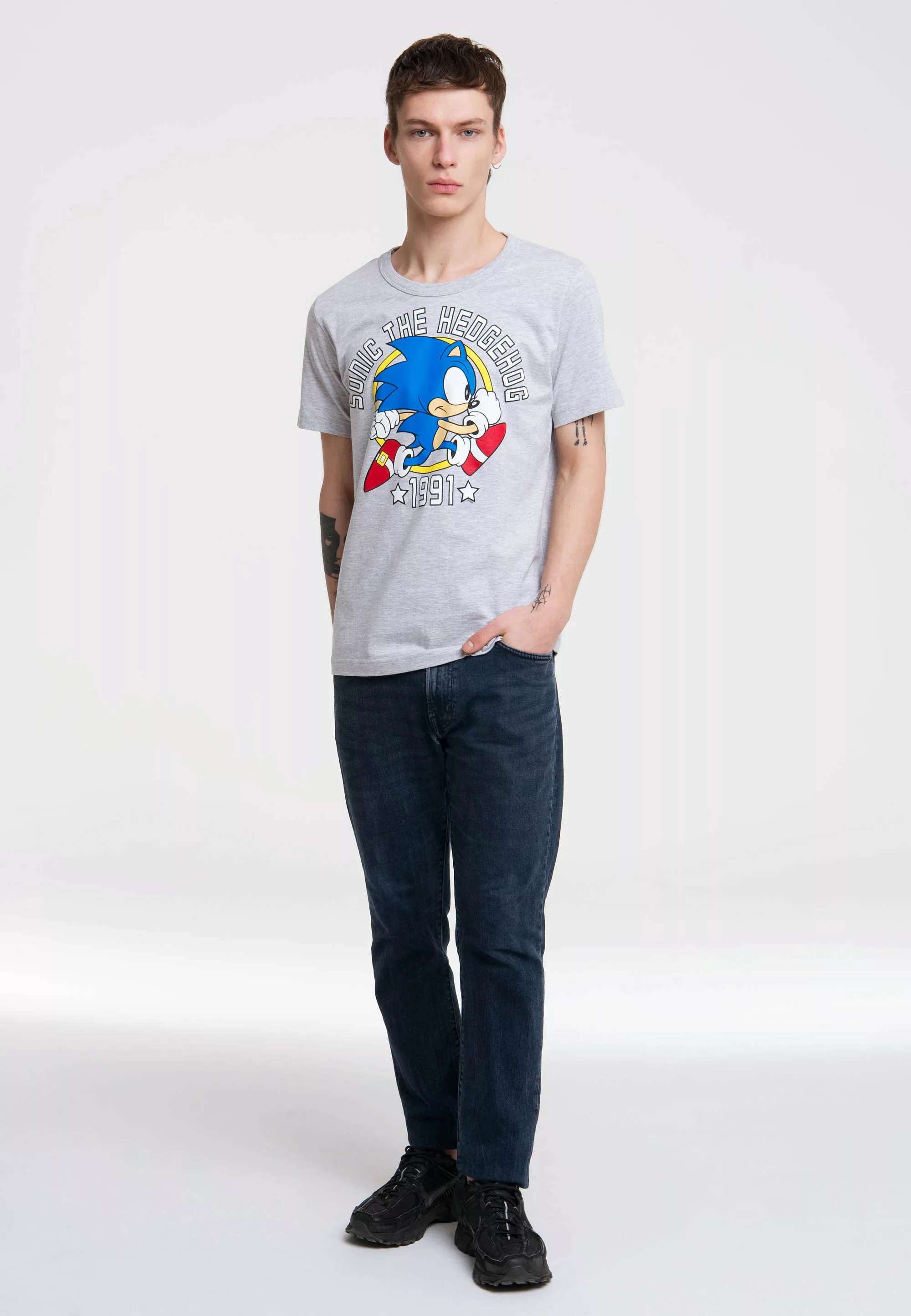 LOGOSHIRT T-Shirt "Sonic the Hedgehog 1991" günstig online kaufen