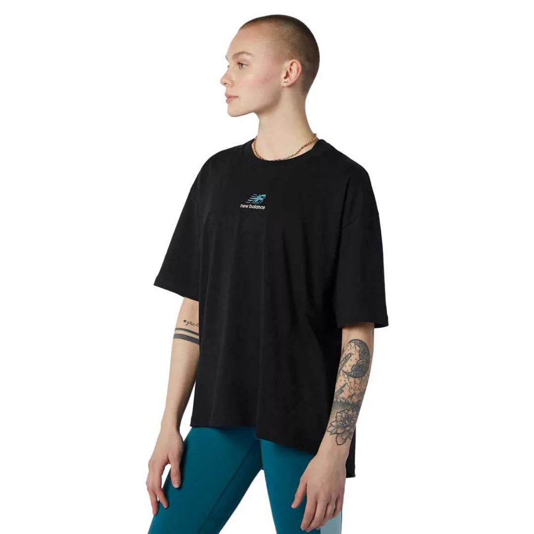 New Balance Higher Learning Graphic Kurzarm T-shirt L Black günstig online kaufen