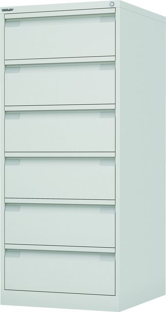 Bisley Aktenschrank ECO Karteischrank DIN-A5 in Reinweiß - Maße: H 132 x B günstig online kaufen