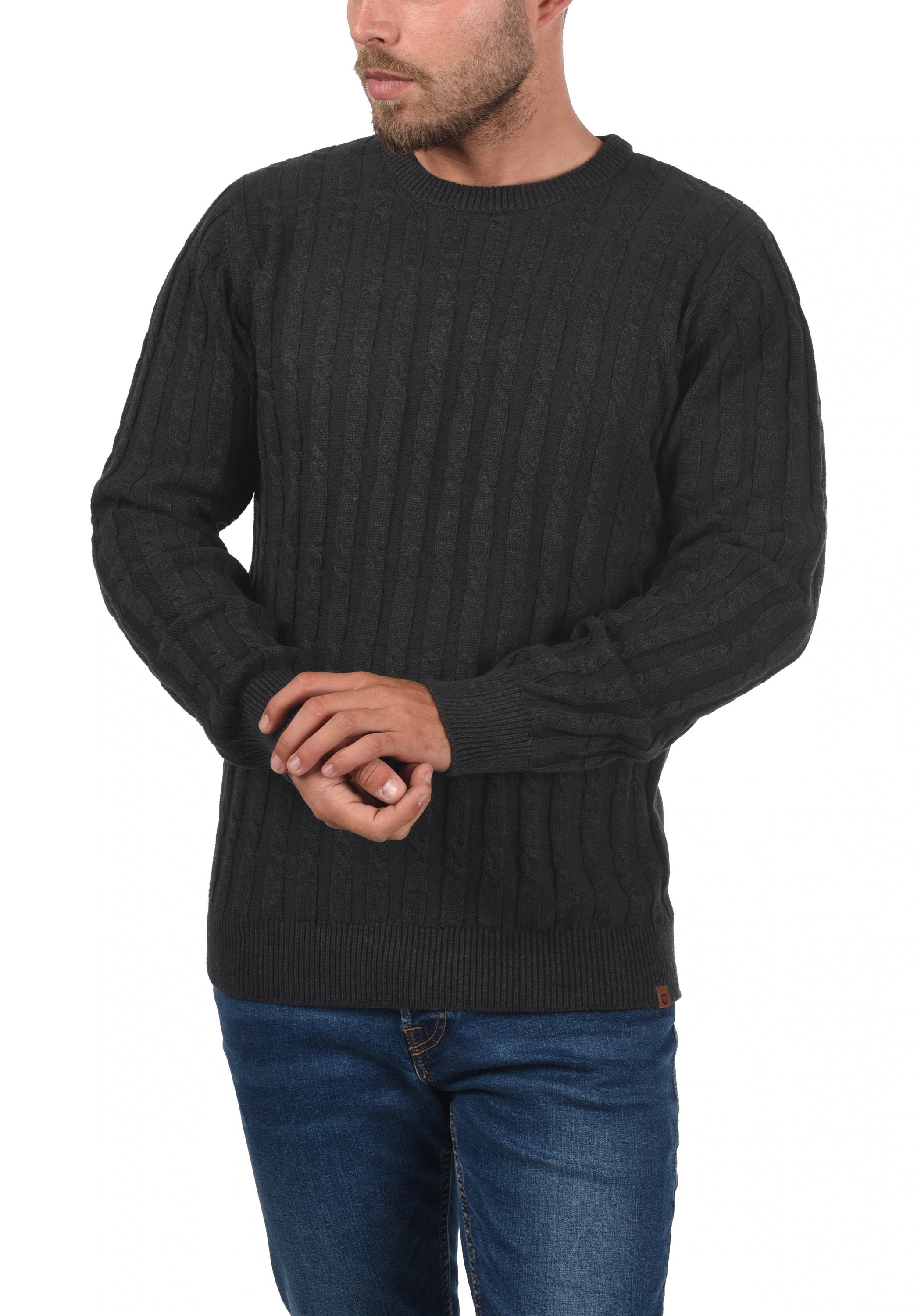 Indicode Strickpullover IDPauletta Strickpulli aus Grobstrick günstig online kaufen