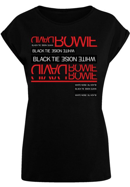 F4NT4STIC T-Shirt "David Bowie Black Tie White Noise", Print günstig online kaufen