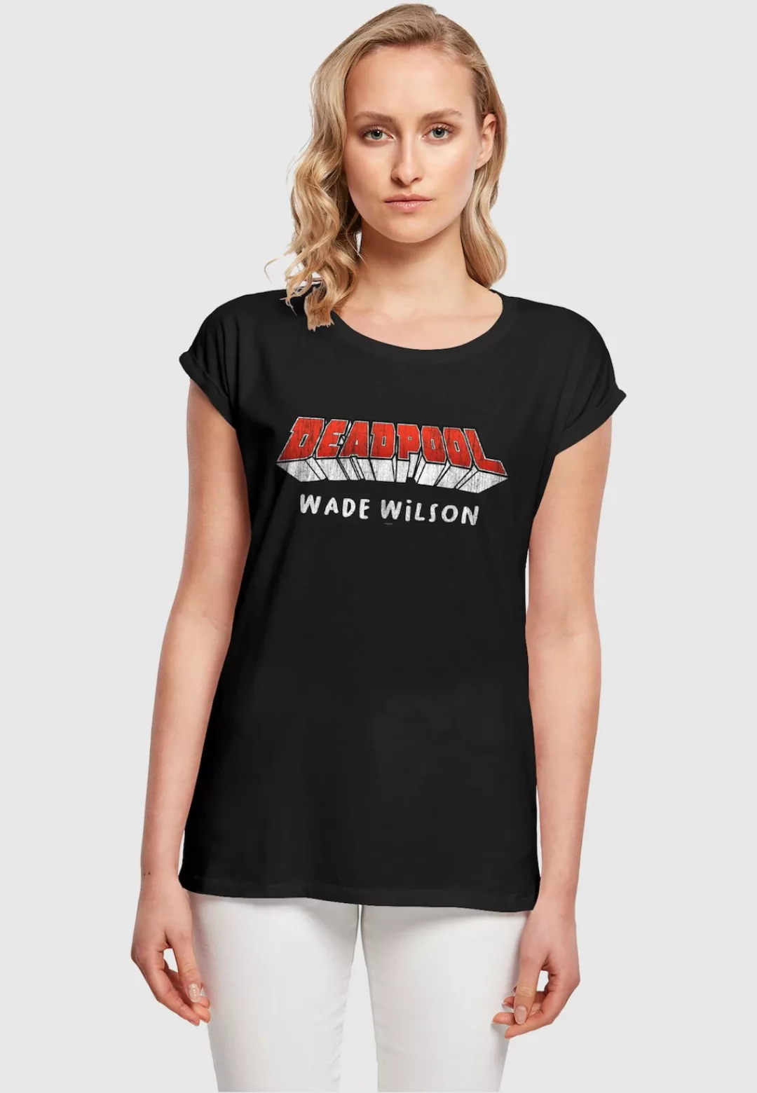 ABSOLUTE CULT T-Shirt "ABSOLUTE CULT Damen Ladies Deadpool - Aka Wade Wilso günstig online kaufen