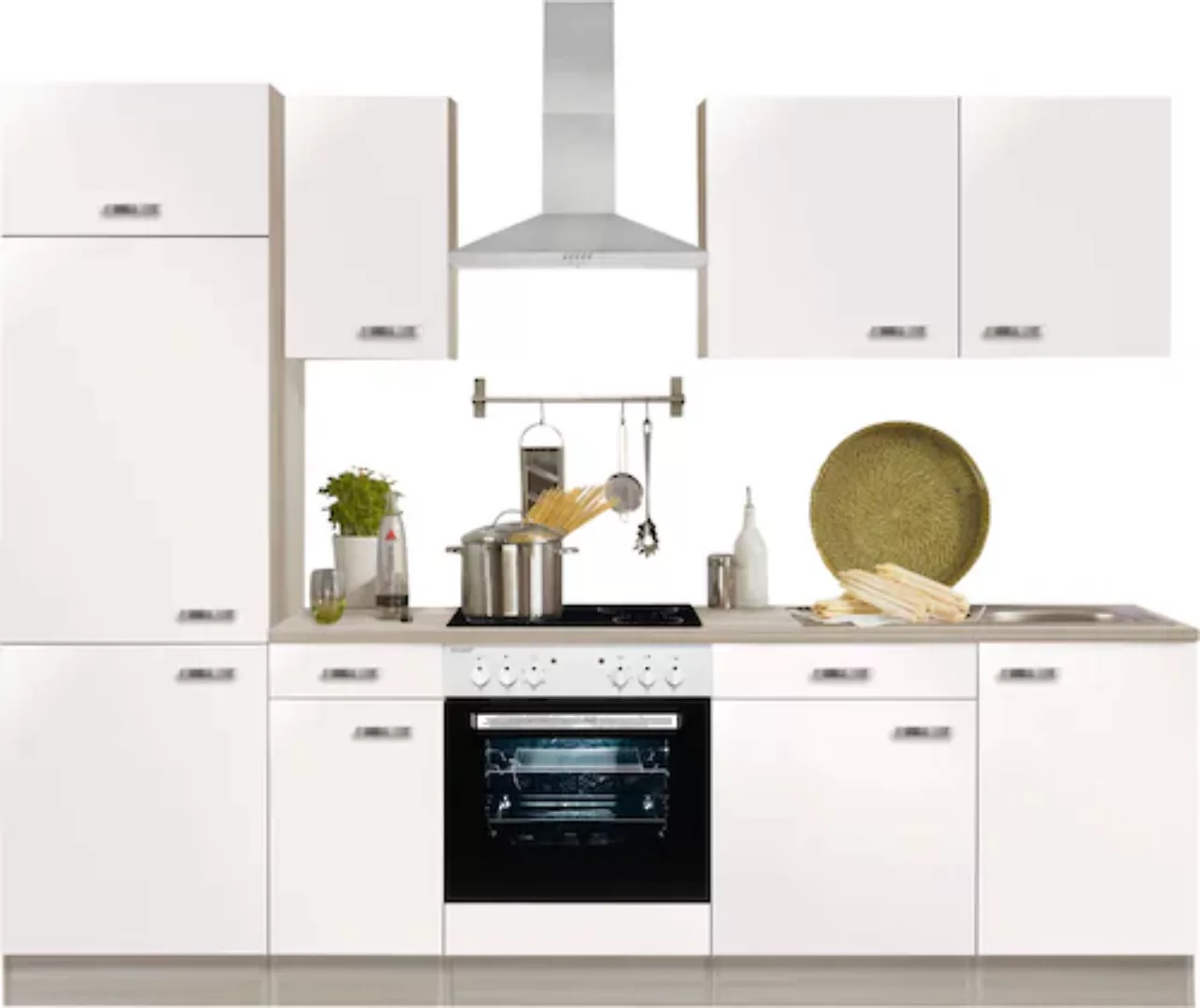 OPTIFIT Küchenzeile »Faro«, mit E-Geräten, Breite 270 cm günstig online kaufen