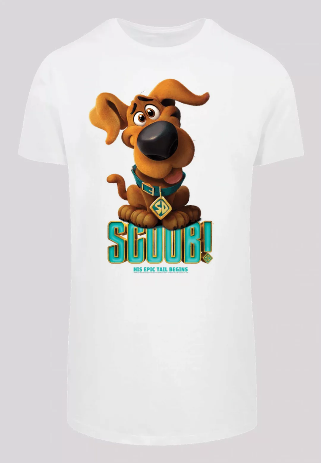 F4NT4STIC Kurzarmshirt "F4NT4STIC Herren Scooby Doo Puppy Scooby with Shape günstig online kaufen