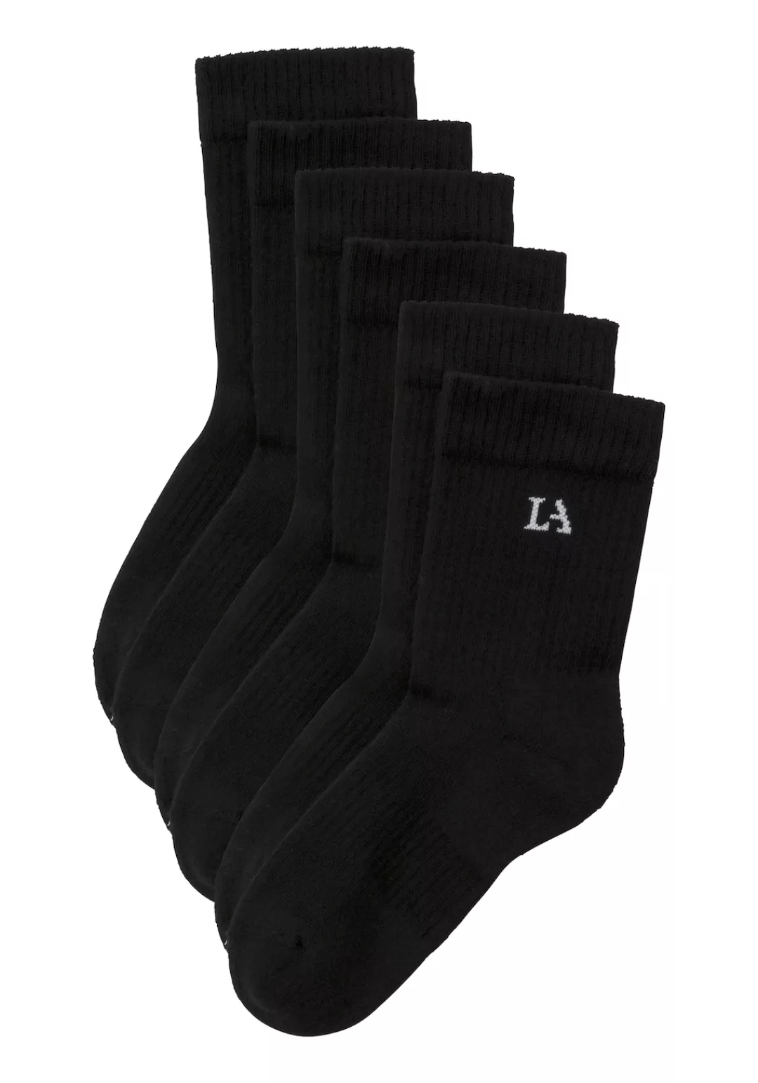 LASCANA ACTIVE Tennissocken, (Packung), mit Frotteé günstig online kaufen