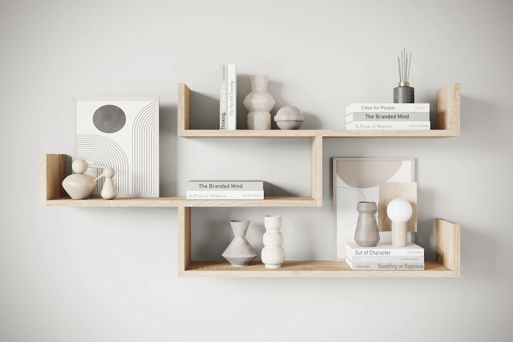 INOSIGN Wandboard "Wandregal Trio", (1 St.), Hängeregal mit 3 Ablageflächen günstig online kaufen
