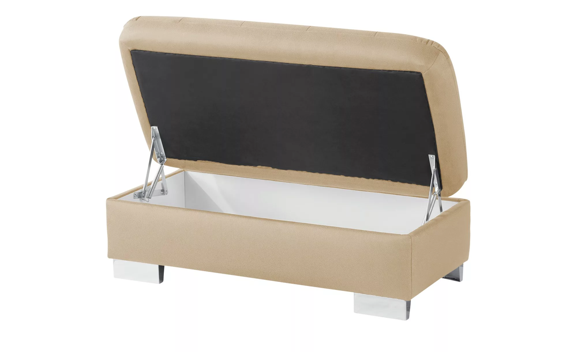 Lounge Collection Hocker  Inka ¦ beige ¦ Maße (cm): B: 130 H: 46 T: 65 Pols günstig online kaufen