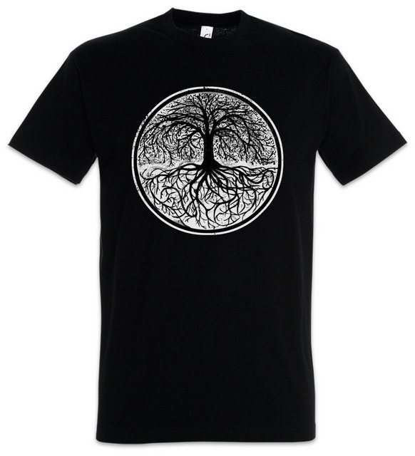 Urban Backwoods Print-Shirt Yggdrasil Tree Logo II Herren T-Shirt Tree Tyr günstig online kaufen