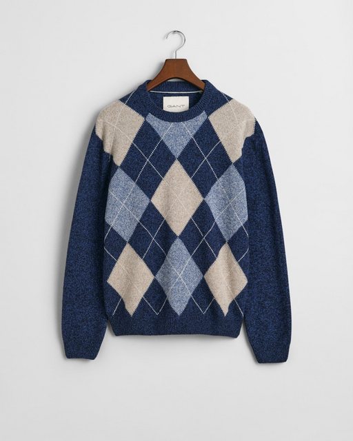 Gant Strickpullover GANT / He.Pullover / ARGYLE C-NECK günstig online kaufen