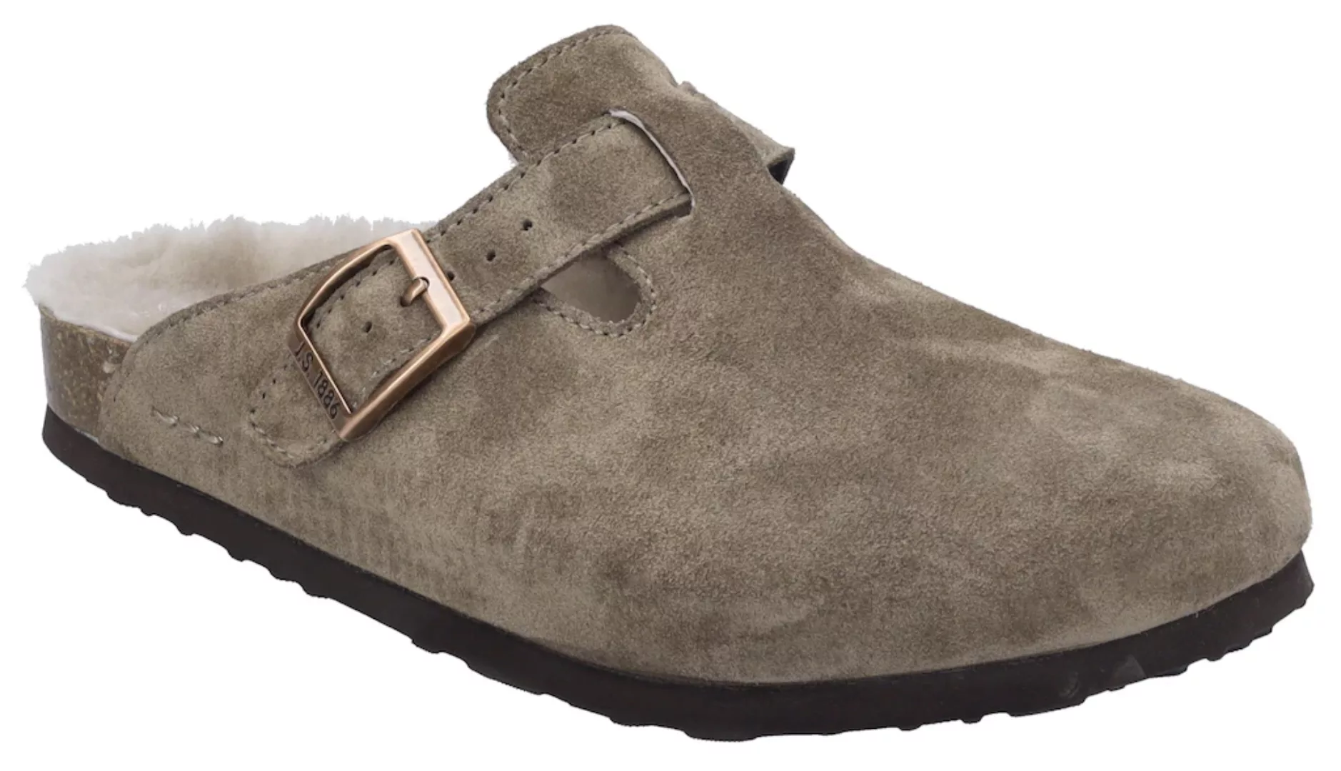 Josef Seibel Pantoffel "Hermine 09", Winterschuh, Hausschuh, Clog mit Lammf günstig online kaufen