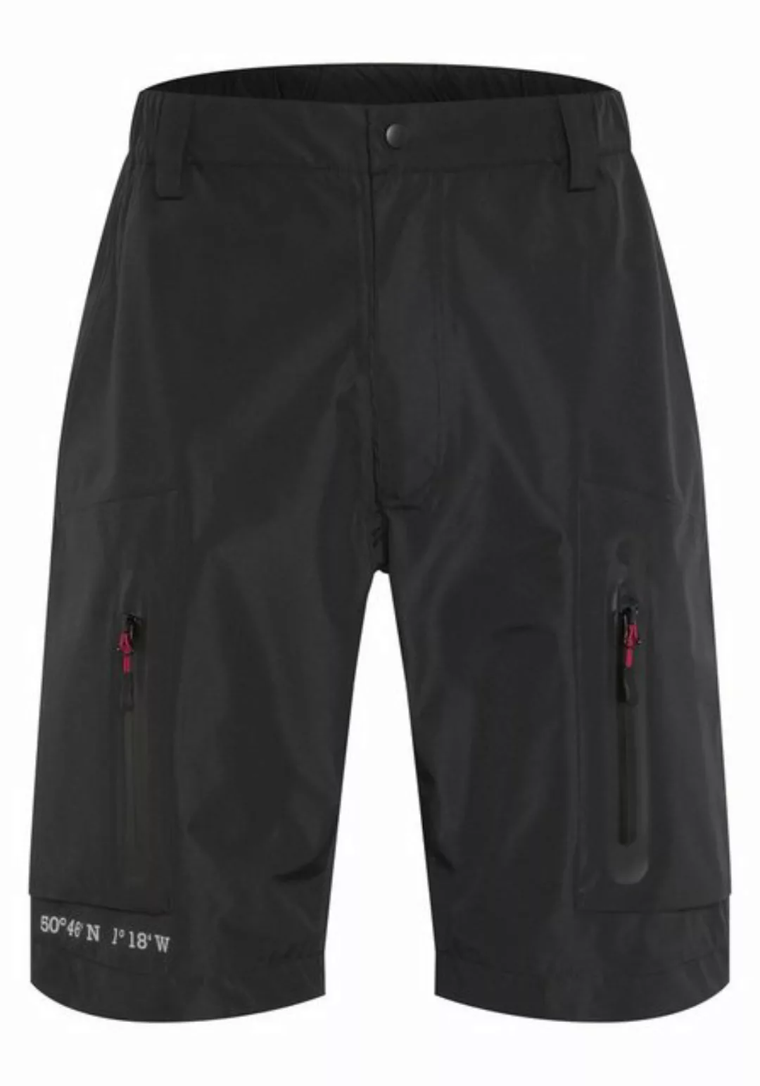 NAVIGATOR Cargoshorts mit reflektierendem Koordinatenprint günstig online kaufen