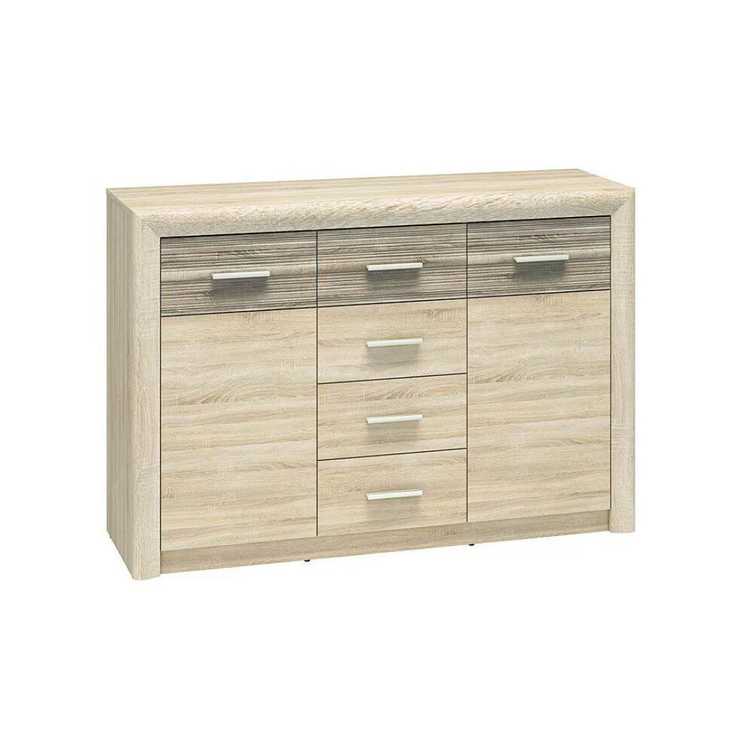 Sideboard in Kiefer hell 138 cm CORK-131 günstig online kaufen