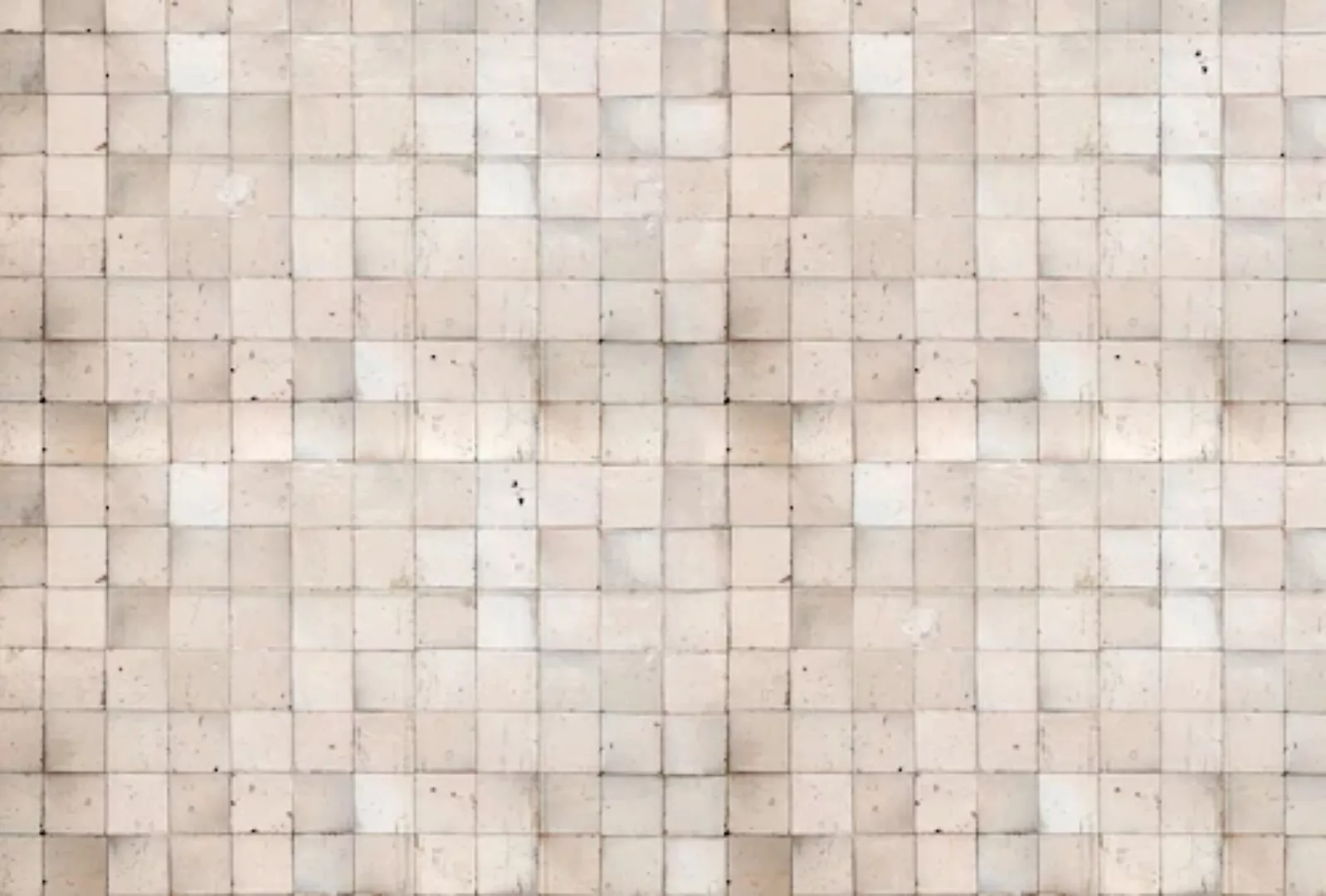 Architects Paper Fototapete »Old Tiles White«, Vlies, Wand, Schräge günstig online kaufen