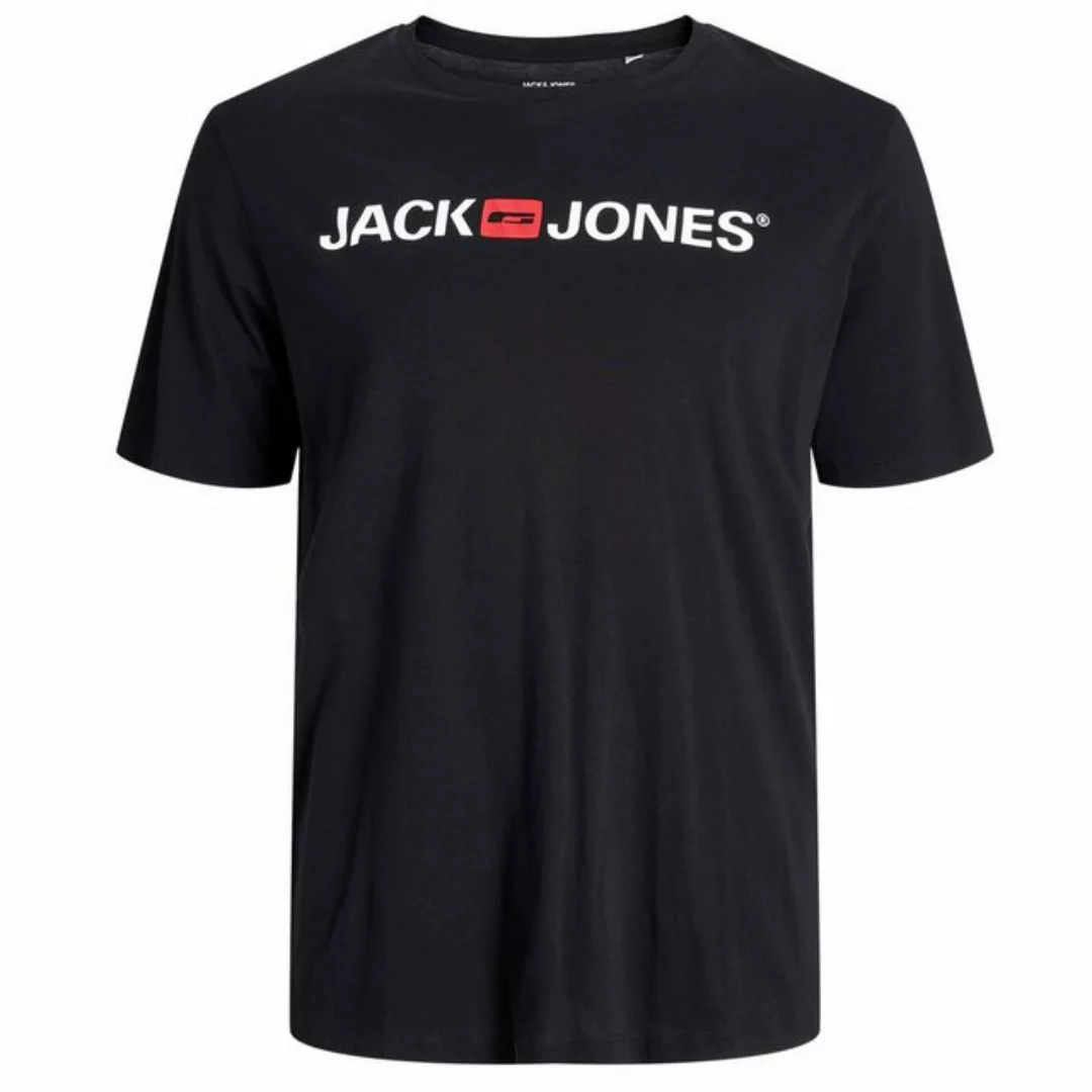 Jack & Jones Herren Rundhals T-Shirt JJECORP LOGO - Slim Fit Plussize günstig online kaufen