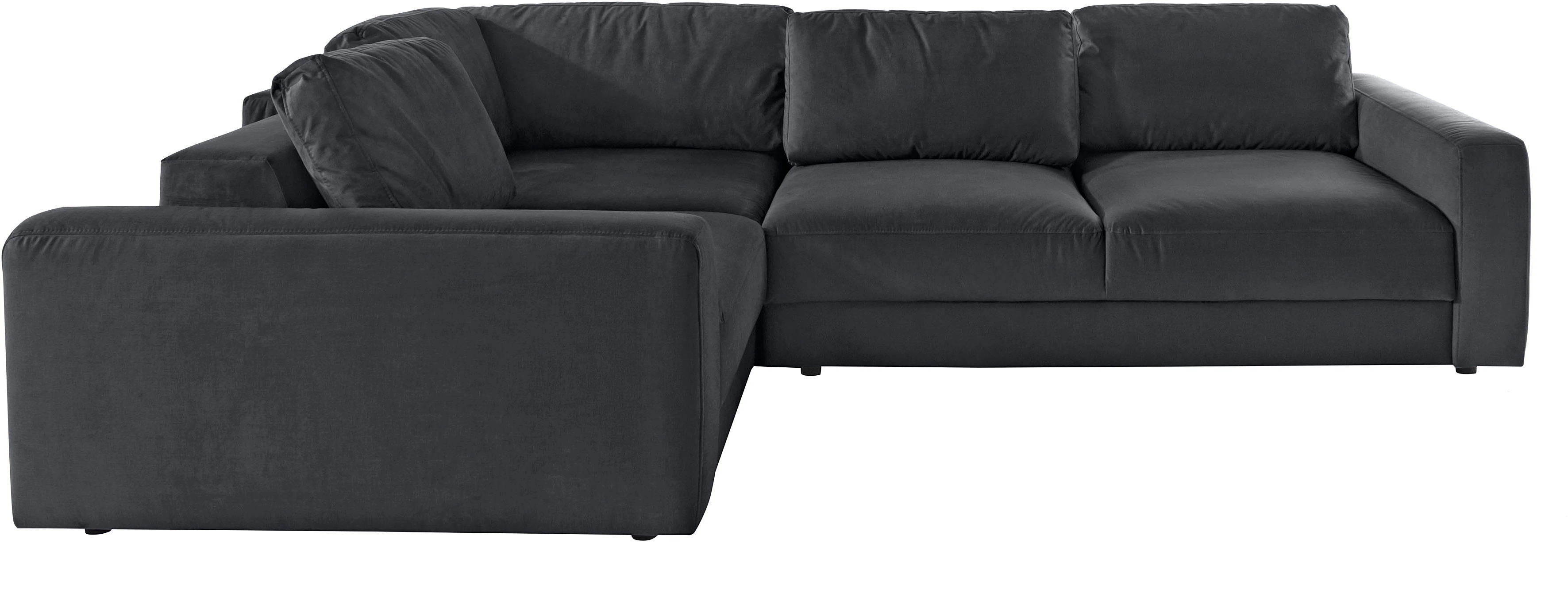 Places of Style Ecksofa "Bloomfield, L-Form", extra tiefe Sitzfläche, wahlw günstig online kaufen