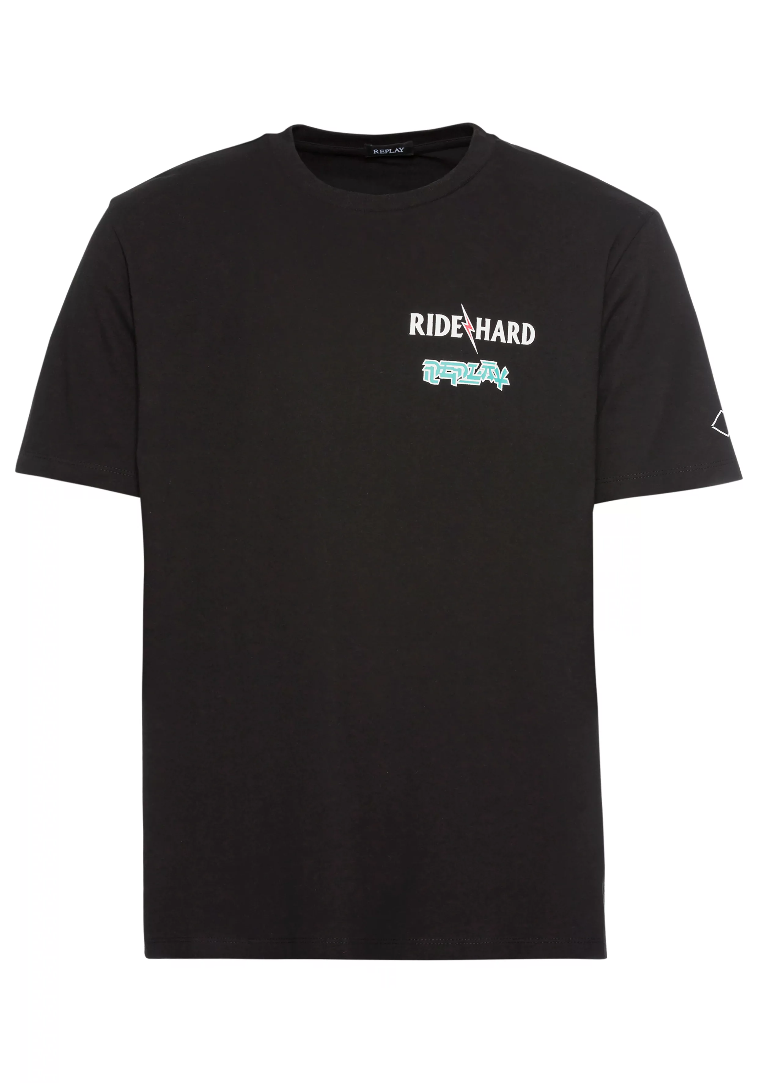 Replay Rundhalsshirt günstig online kaufen