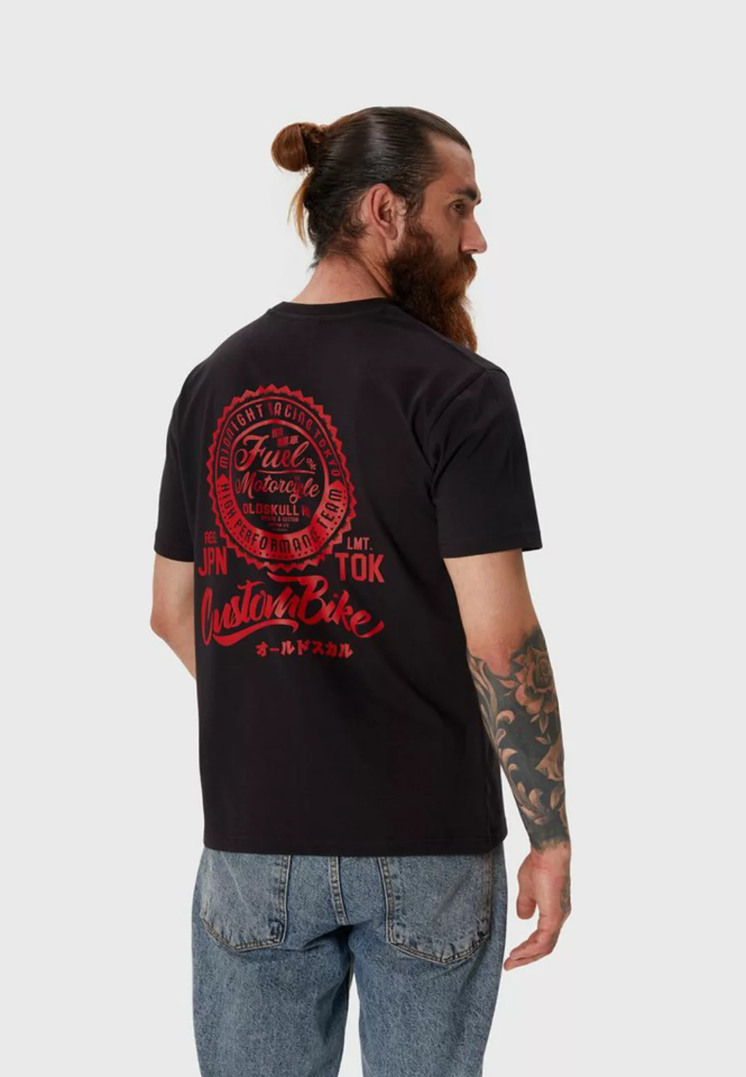 Oldskull T-Shirt Rtrip Chromance Logo Graphic günstig online kaufen