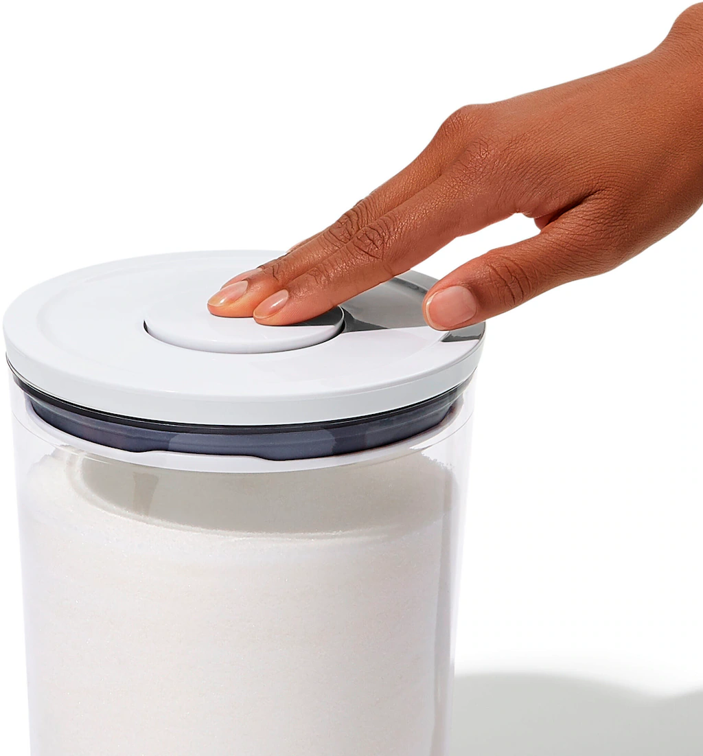 OXO Good Grips Vorratsdose »RUNDER MINI-POP-BEHÄLTER«, (Set, 3 tlg.), 0,6 L günstig online kaufen
