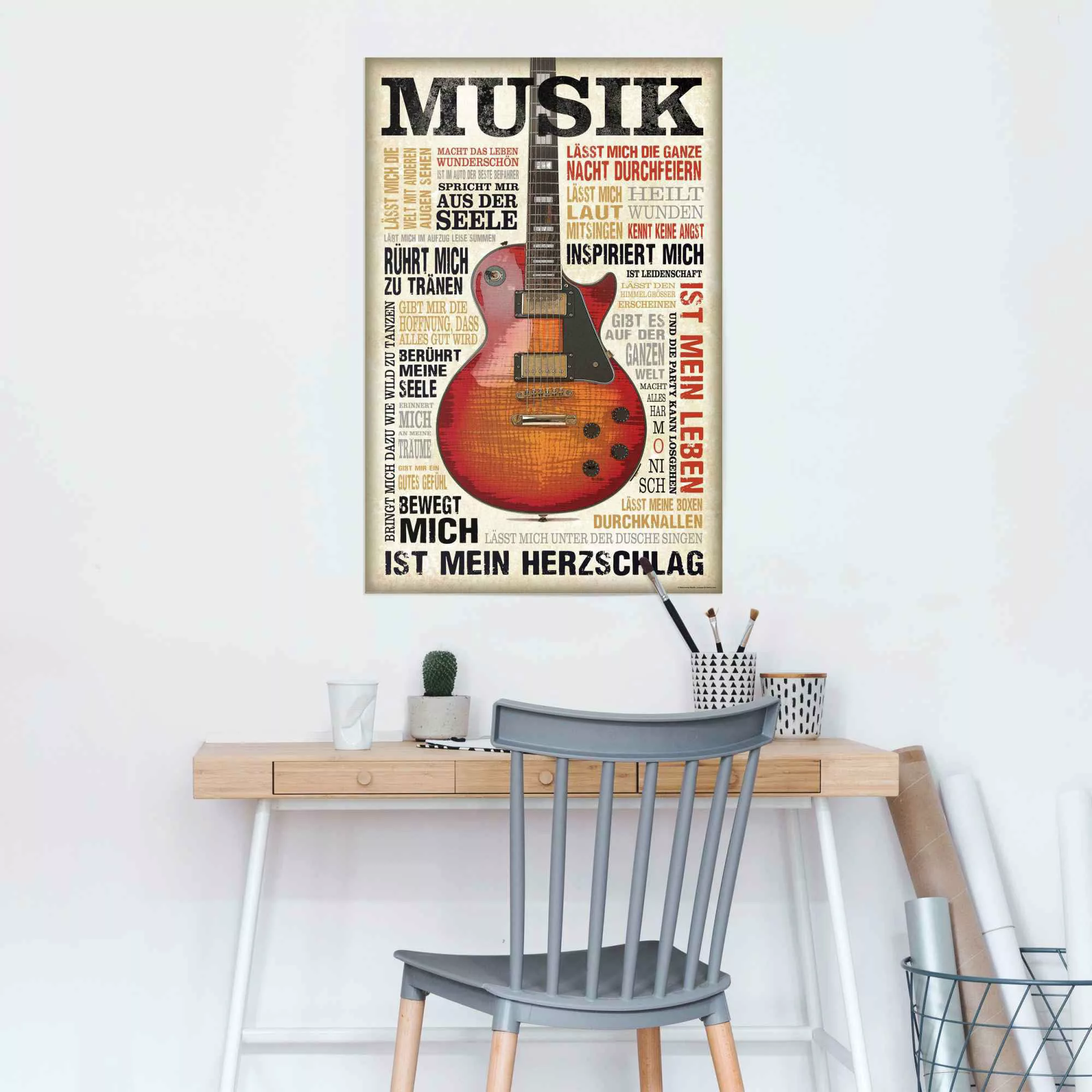 Reinders! Poster »Musik ist Leidenschaft«, (1 St.) günstig online kaufen